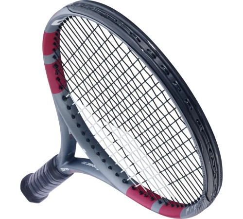 Ракетка для тенісу Babolat EVO AERO LITE PINK GEN2 UNSTR Gr1, сіро-червоан