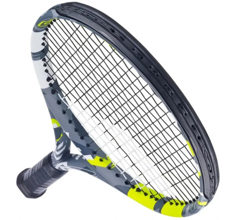 Ракетка для тенісу Babolat EVO AERO Gr2, сіро-зелена