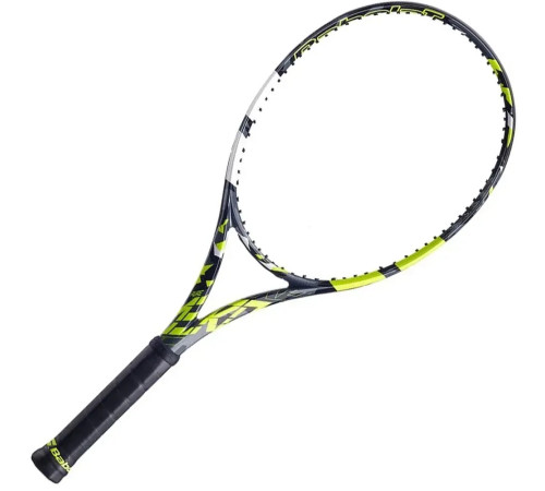 Ракетка для тенісу Babolat Pure Aero 2023 year Gr4, чорно-жовта