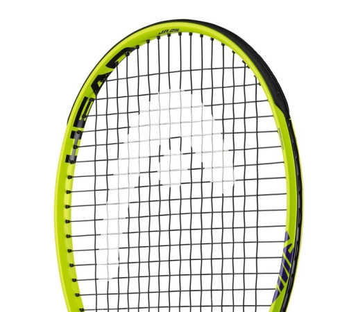 Ракетка для тенісу Head Extreme Jr 25 2024,чорно-жовта