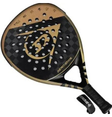 Ракетка для падел тенісу Dunlop Aerostar 2023, чорно-золотиста