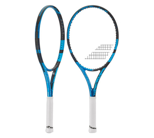 Ракетка для тенісу Babolat Pure Drive Super-Lite unstr Gr1, чорно-синя