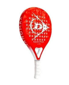 Ракетка для падел тенісу Dunlop PDL 25 nanomax lite, червоно-біла