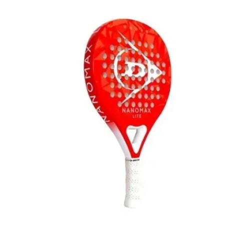 Ракетка для падел тенісу Dunlop PDL 25 nanomax lite, червоно-біла