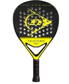 Ракетка для падел тенісу Dunlop Tristorm pro 2025, чорно-зелена