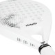 Ракетка для падел тенісу VIRTUFIT CONTROL, біло-чорна