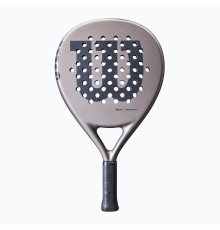 Ракетка для падел-тенісу Wilson CARBON FORCE Padel 2, сіра