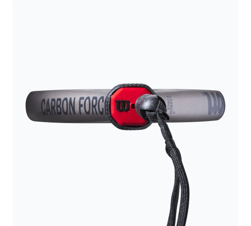 Ракетка для падел-тенісу Wilson CARBON FORCE Padel 2, сіра