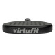 Ракетка для падел тенісу VIRTUFIT FUSION PRO, чорно-срібляста