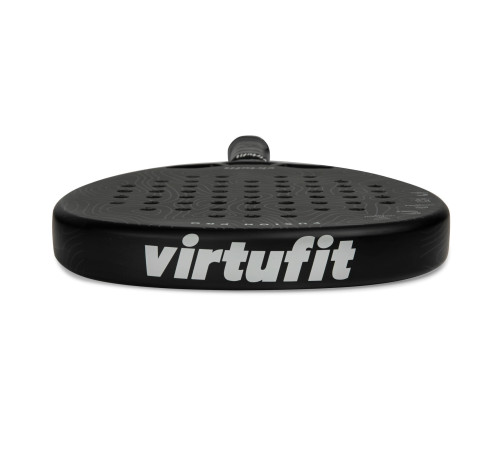 Ракетка для падел тенісу VIRTUFIT FUSION PRO, чорно-сіра
