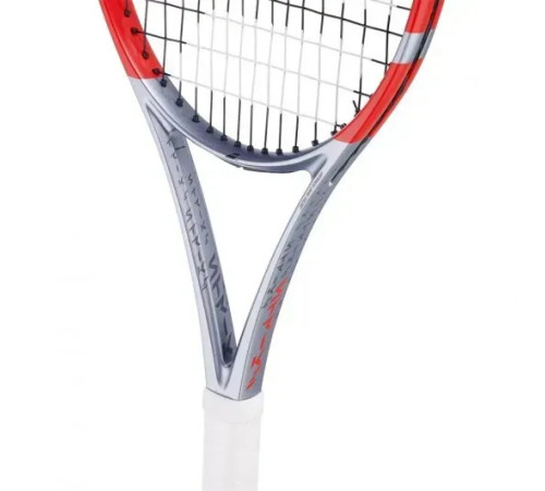 Ракетка Babolat PURE STRIKE 100 16/19 GEN4 UNSTR Gr3, сіро-червона