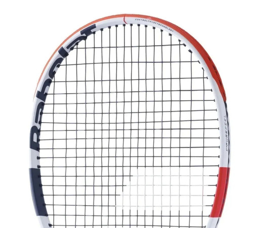 Ракетка для тенісу Babolat Pure Strike 18/20 unstr Gr3, біло-червона