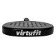 Ракетка для падел тенісу VIRTUFIT HYBRID, чорно-срібляста