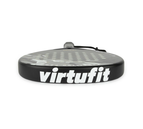Ракетка для падел тенісу VIRTUFIT PRECISION PRO, чорно-золотиста
