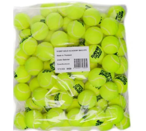 М'ячі для тенісу Babolat Gold Academy 72 шт