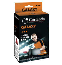 М'ячі для настільного тенісу 6 шт. Garlando Galaxy 3 Stars 