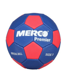 М'яч гандбольний Merco Premier handball ball розмір 3, синьо-червоний
