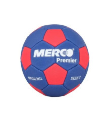 М'яч гандбольний Merco Premier розмір 1, синьо-червоний