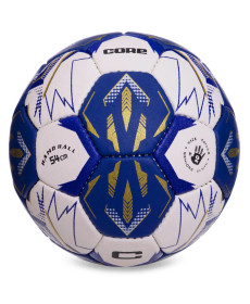 М'яч гандбольний CORE розмір 2, біло-синій