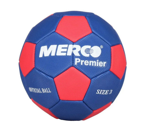 М'яч гандбольний Merco Premier handball ball розмір 2, синьо-червоний