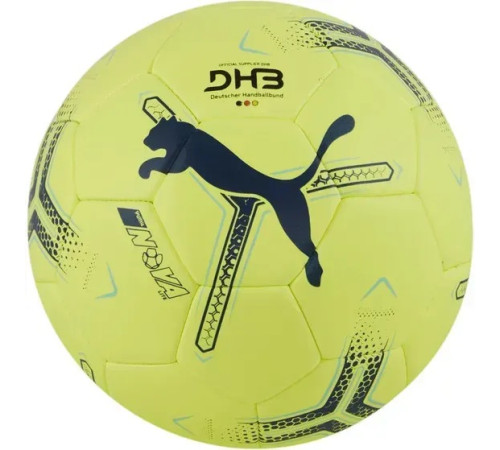 М'яч гандбольний Puma NOVA Match Pro розмір 2, зелено-чорний