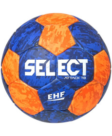 М'яч гандбольний SELECT HB Attack TB v22 розмір 1, синьо-оранжевий