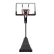 Стійка баскетбольна NILS ZDK024 317 см, чорно-біла