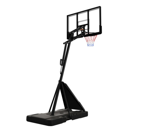 Стійка баскетбольна NILS ZDK024 317 см, чорно-біла Стійка баскетбольна NILS ZDK024 317 см, чорно-біла