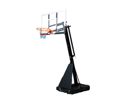 Стійка баскетбольна регульована inSPORTline Dunkster III 305 см, чорно-біла