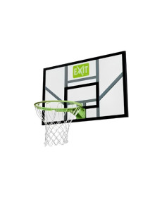 Щит баскетбольний EXIT Toys Galaxy 116 х 77 см, чорно-зелений