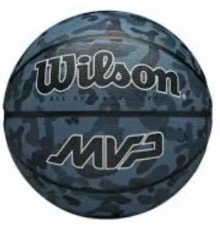 М'яч баскетбольний Wilson MVP CAMO BSKT розмір 7, синій