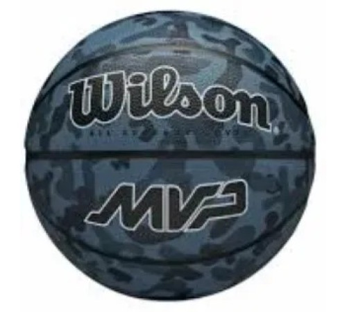 М'яч баскетбольний Wilson MVP CAMO BSKT розмір 7, синій