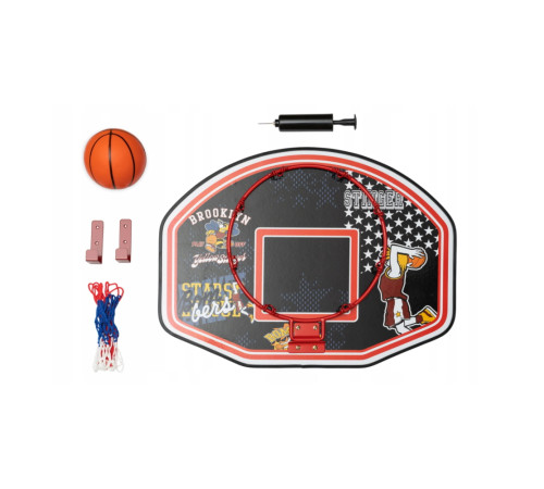 Баскетбольний щит з обручем Spartan Basket Board з м'ячем Баскетбольний щит з обручем Spartan Basket Board з м'ячем