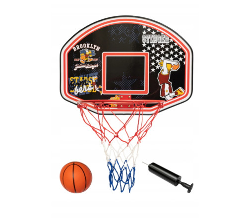 Баскетбольний щит з обручем Spartan Basket Board з м'ячем