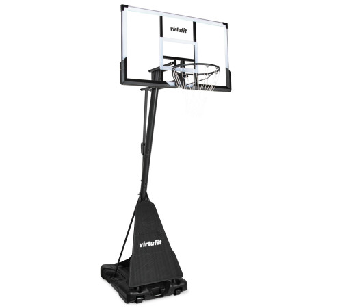 Стійка баскетбольна VIRTUFIT PREMIUM 245-305 см, чорно-біла