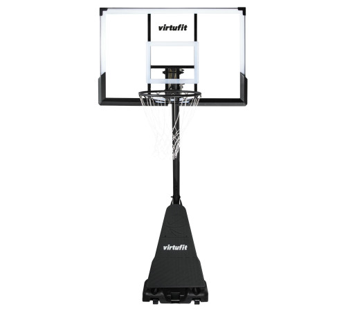 Стійка баскетбольна VIRTUFIT PREMIUM 245-305 см, чорно-біла