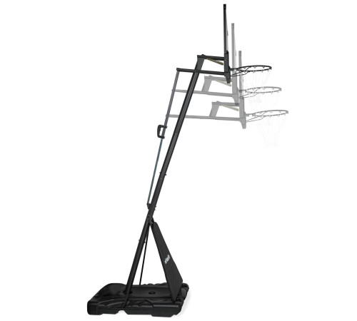 Стійка баскетбольна VIRTUFIT PREMIUM 245-305 см, чорно-біла