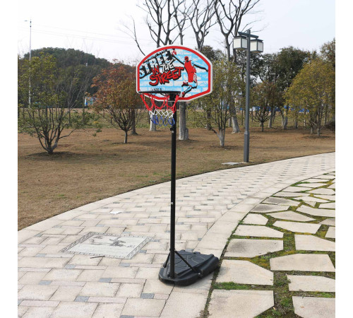 Стійка бскетбольна SBA S881R 225 см, різнокольорова Стійка бскетбольна SBA S881R 225 см, різнокольорова