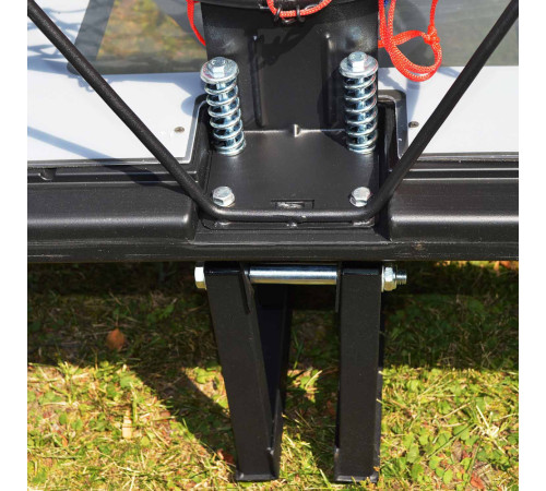 Щит баскетбольний SBA S007 110 x 75 см, чорно-сірий