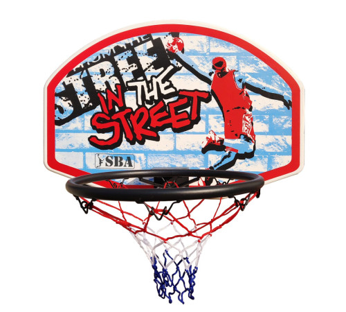 Щит баскетбольний SBA S881RB 66 x 46 см, різнокольоровий