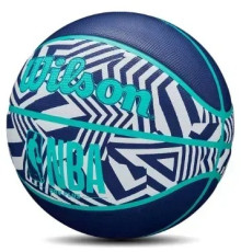 М'яч баскетбольний Wilson NBA DRV PLUS DAZZLE CAMO BSKT INDIGO розмір 5