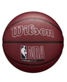 М'яч баскетбольний Wilson NBA FORGE PLUS BSKT MAROON розмір 7