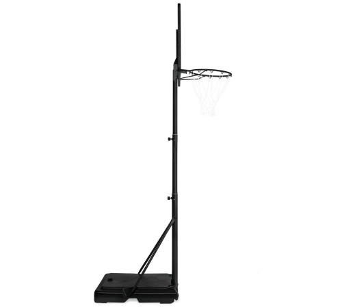 Стійка баскетбольна VIRTUFIT 145-305 см, чорно-біла