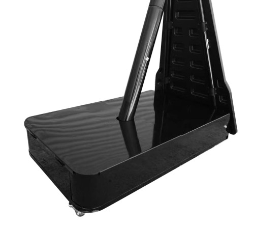 Стійка баскетбольна inSPORTline Cleveland Steel III, чорно-біла