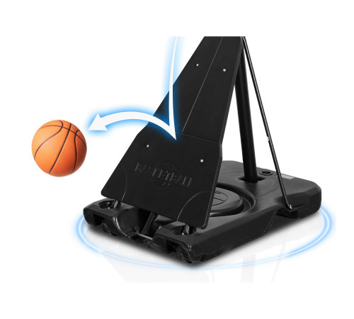 Kosz do koszykówki regulowany 160-305cm stabilny duży Neo-Sport NS-284