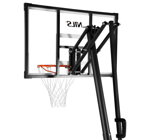 Баскетбольне кільце  NILS ZDK255, 45 см, чорно-помаранчевий