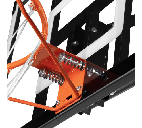 Баскетбольне кільце  NILS ZDK255, 45 см, чорно-помаранчевий