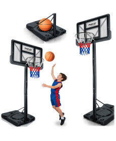 Стійка для баскетболу Neo‑Sport NS‑282 135-300 см, чорна