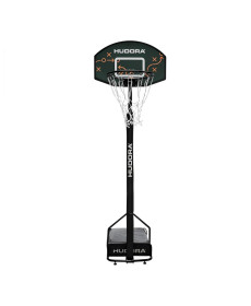 Стійка баскетбольна Hudora 71756 Playoff 205 см, чорна