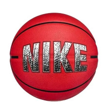 М'яч баскетбо Nike EVERYDAY PLAYGROUND 8P GRAPHIC DEFLATED розмір 7, червоно-чорний